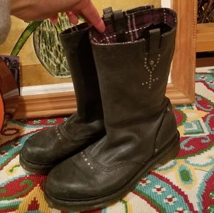 Dr. Marten Alexia Boots - Dark Green